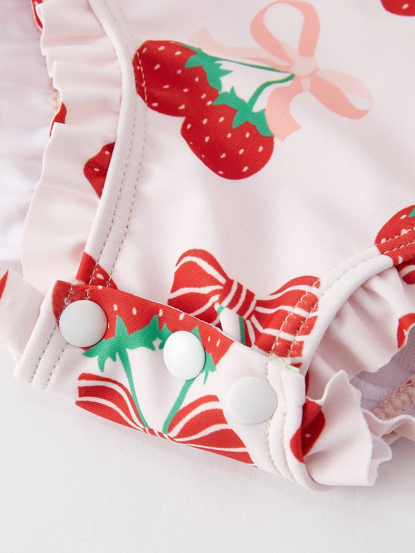Baby Girls Swimsuit - Strawberry