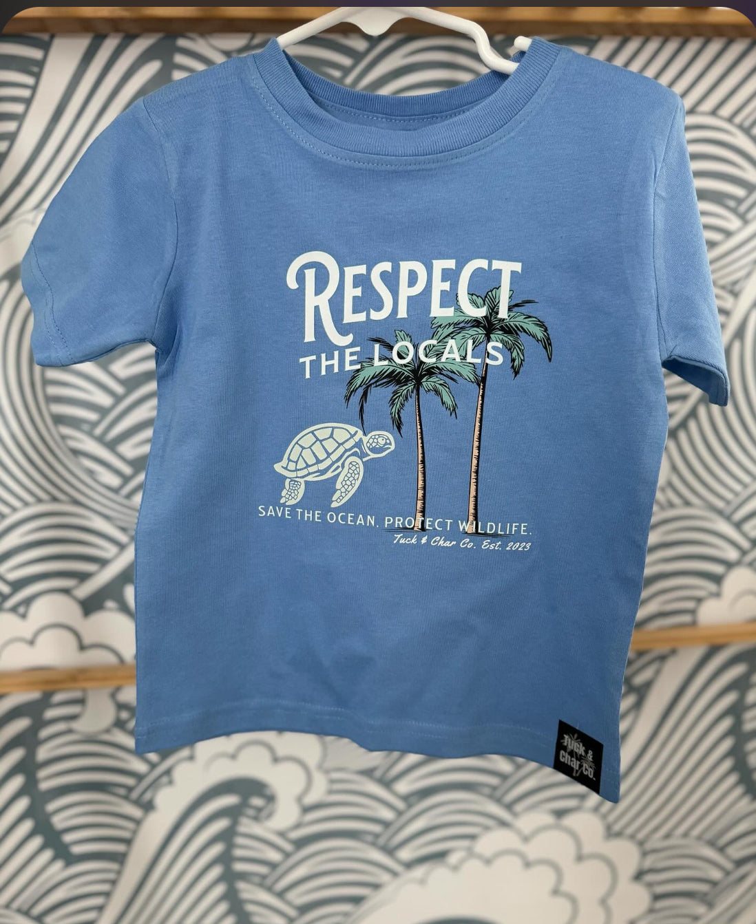 T-shirt Uomo/donna 'Respect The Locals' Con Grafica Piccione – Maglietta In Cotone 100% (Regno Unito) - Foto 3