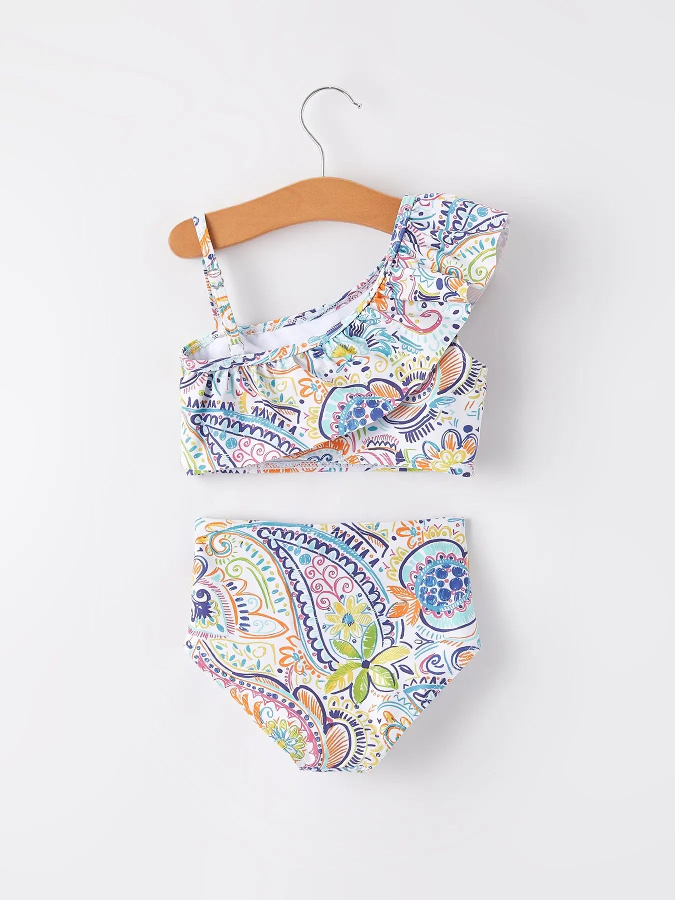 Girls Swimsuit - Paisley Floral