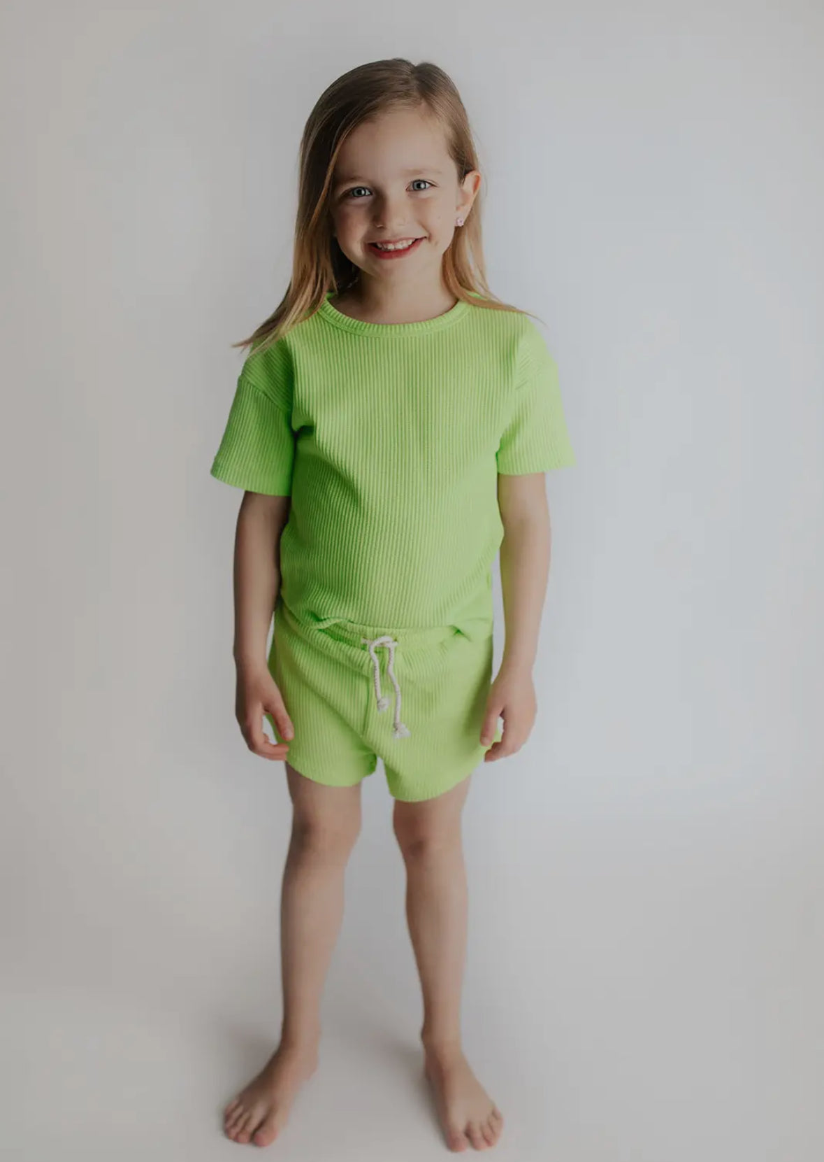 Two-Piece Waffle Set - Lime