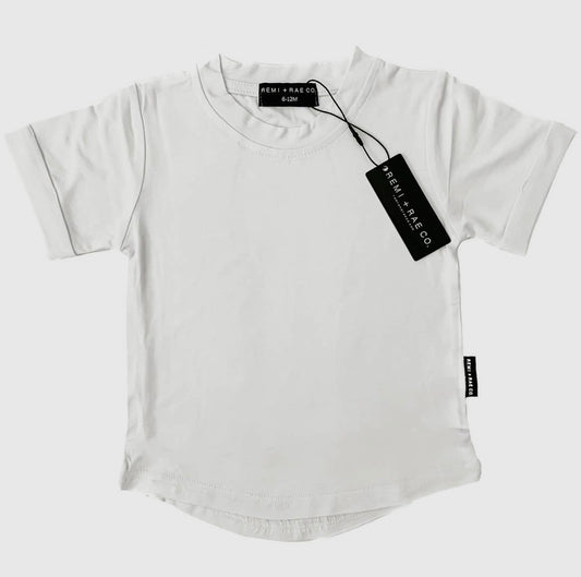 Kids Bamboo T-shirt - White