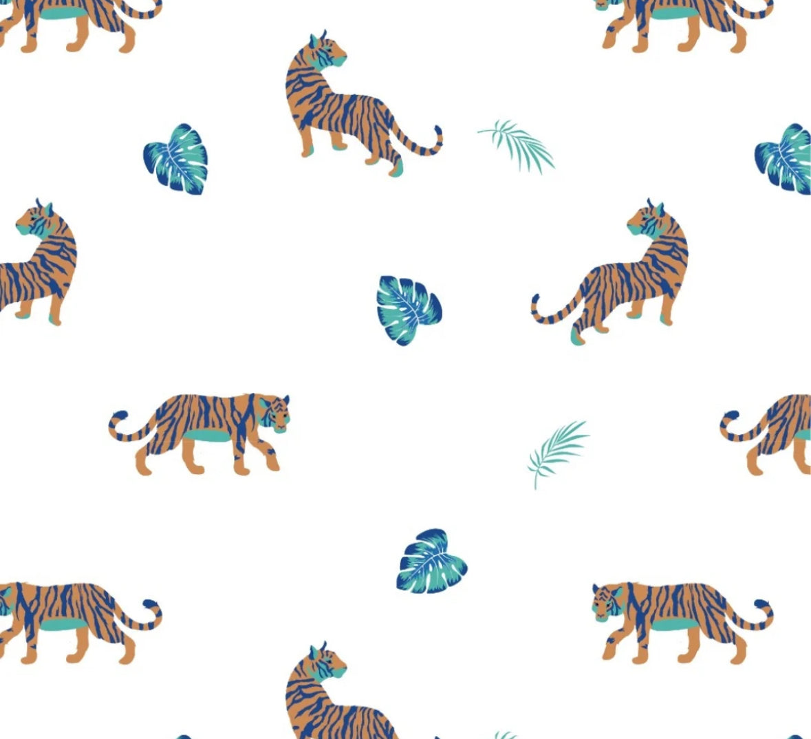 Bamboo Flutter Bodysuit Dress - Tiger