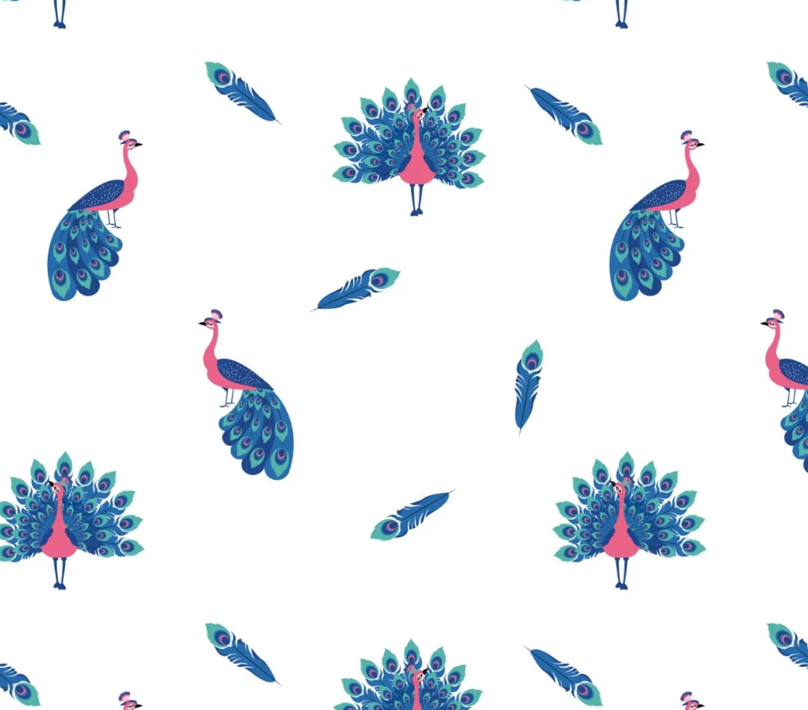 Bamboo Bubble Romper - Peacock