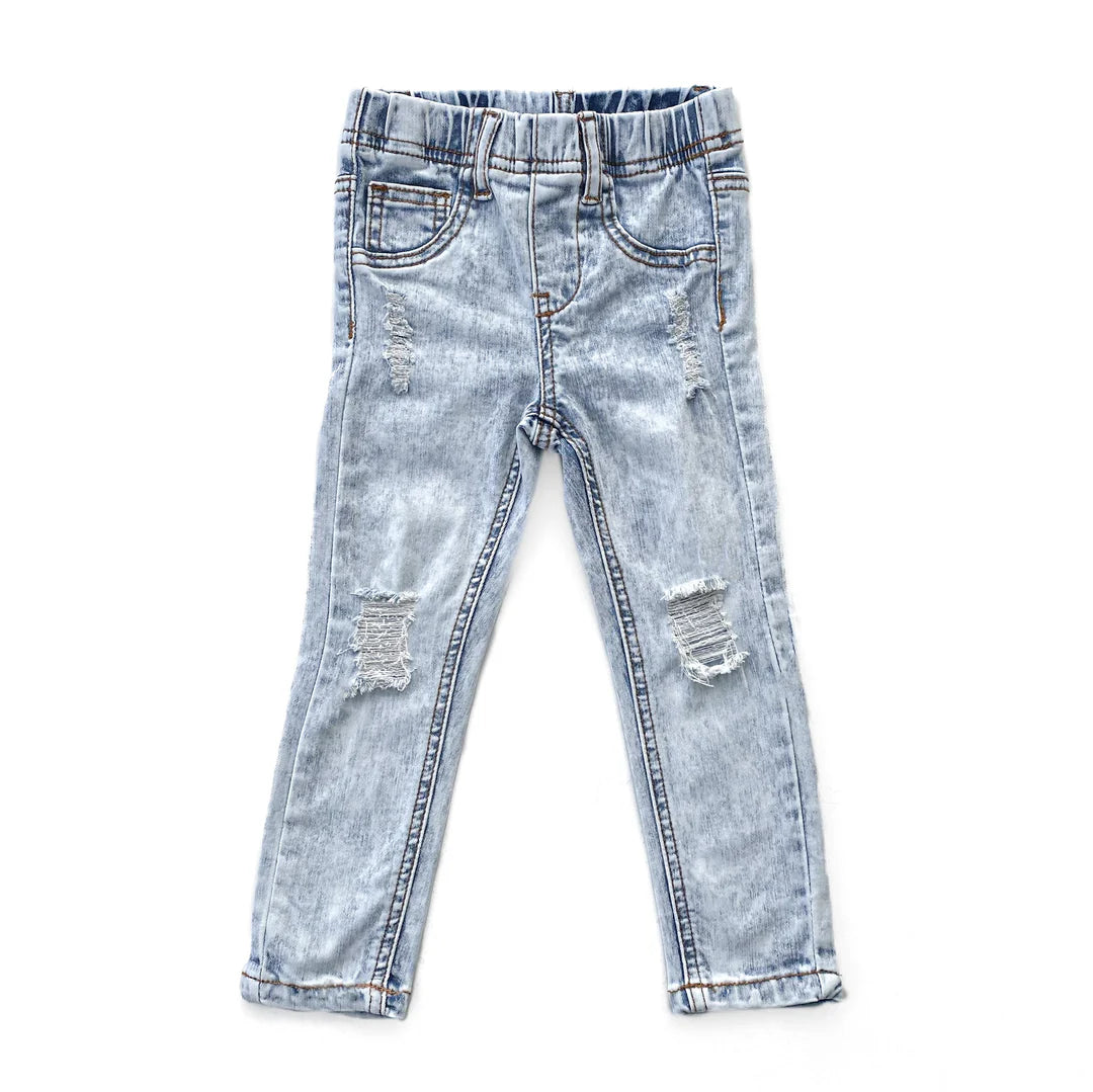 Lenox James Distressed Jeans - Ultra Light Wash