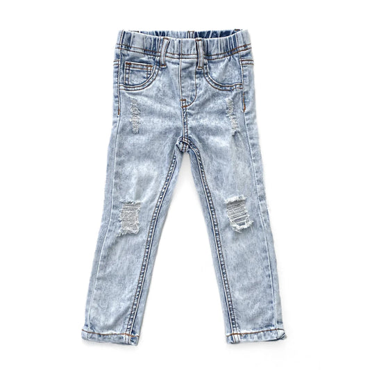 Lenox James Distressed Jeans - Ultra Light Wash