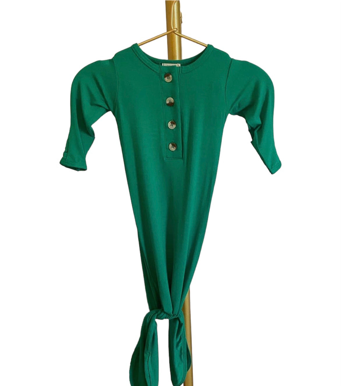 Knotted Gown - Green