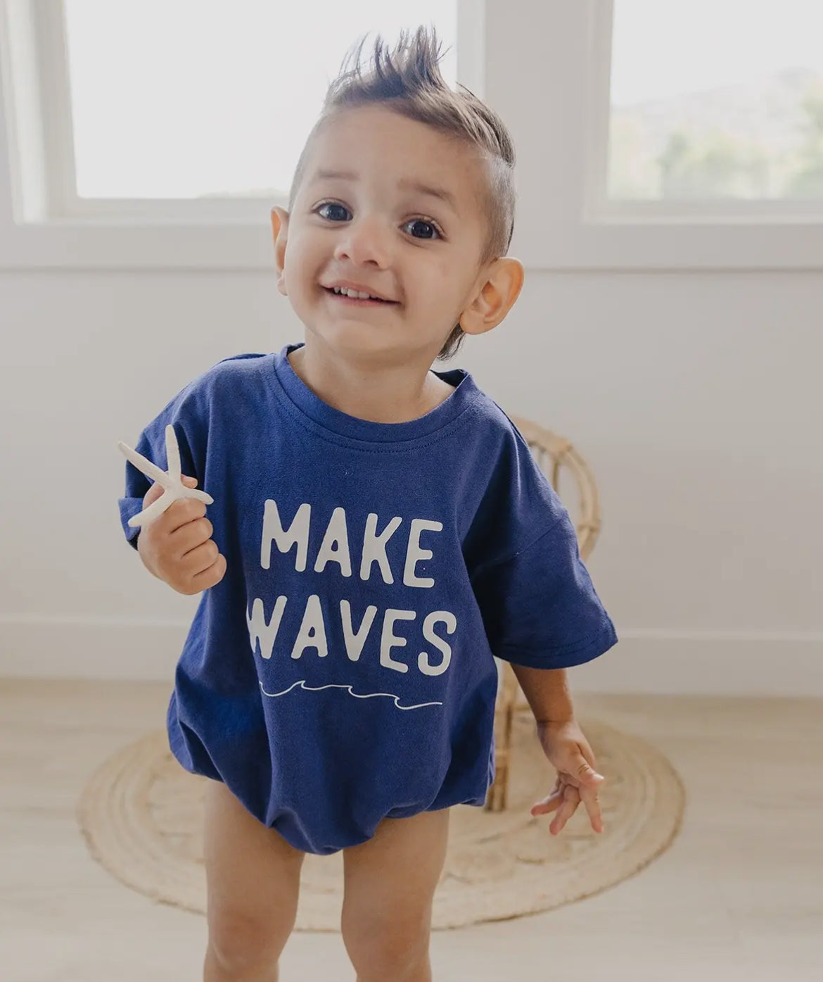 Make Waves TShirt Bubble Romper