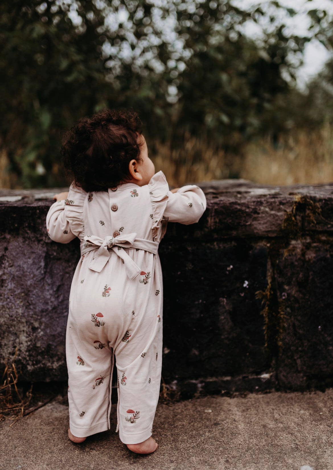 Flutter Sleeve Pant Romper