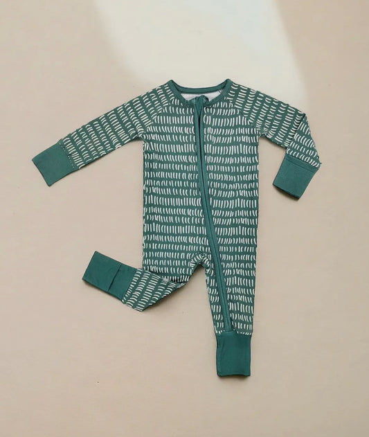 Bamboo Pajamas - Boho Emerald