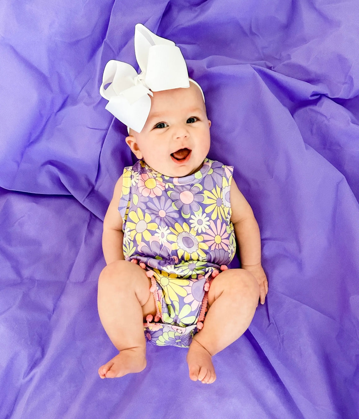 Daisy Girls Romper
