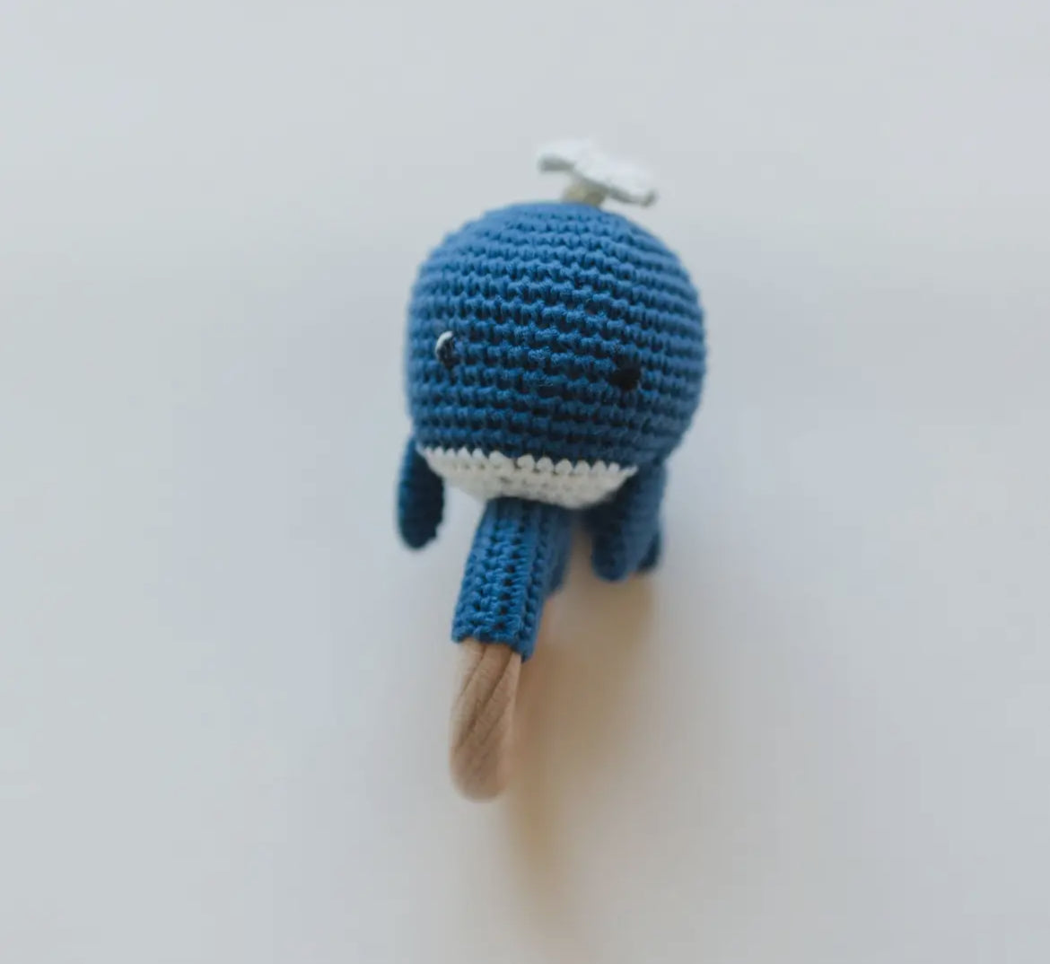 Crochet Rattle - Whale