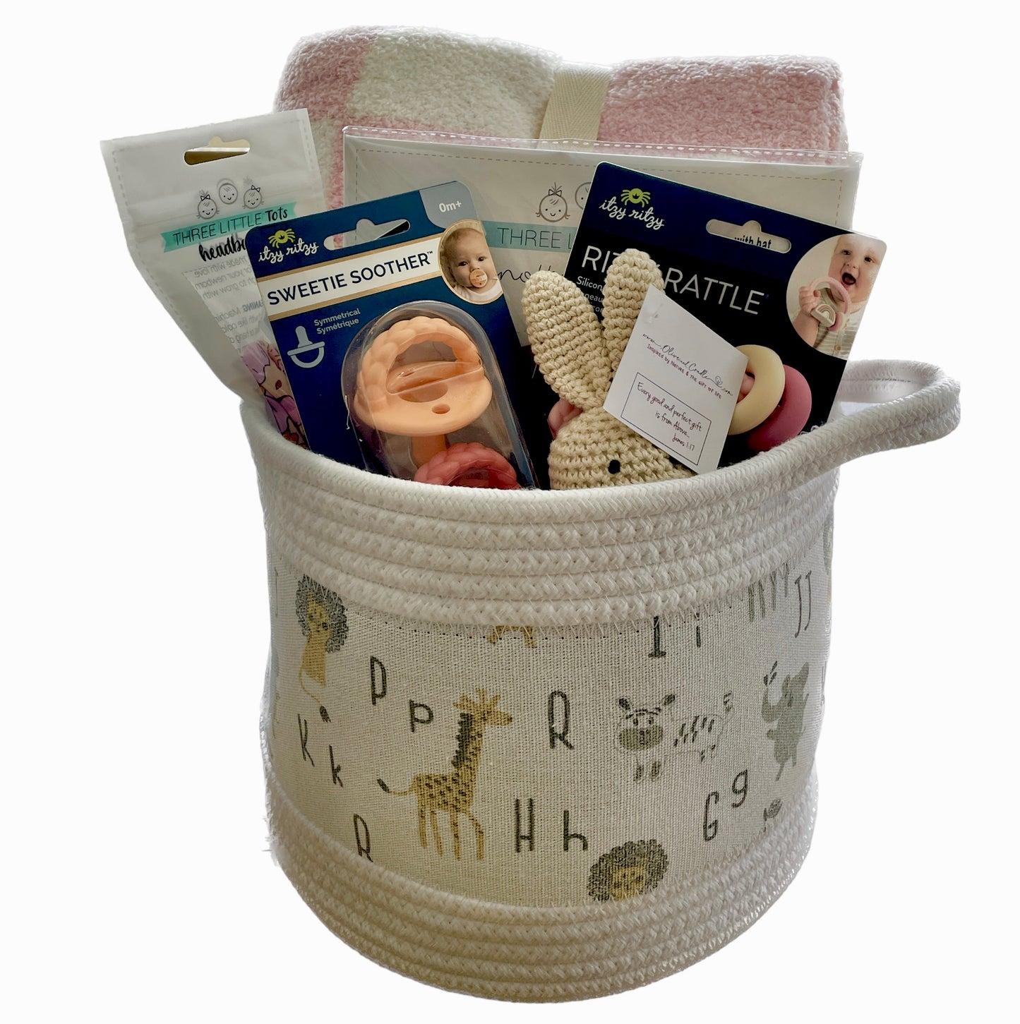 Baby Girl Gift Basket