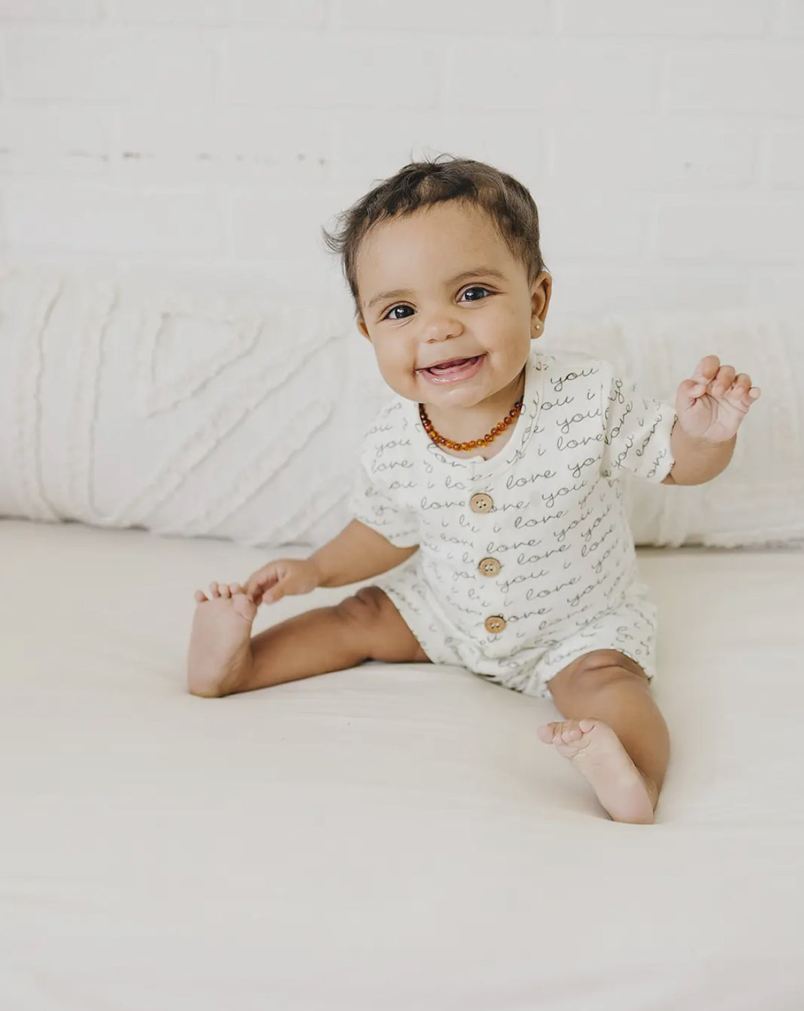 Organic Cotton Romper - ILY