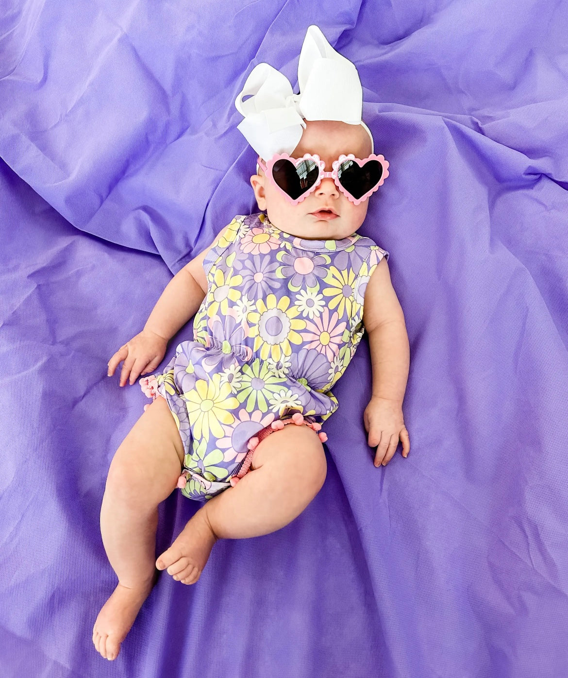 Daisy Girls Romper