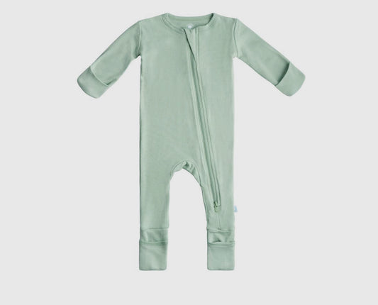 Dreamland Baby Bamboo Pajamas - Sage Green