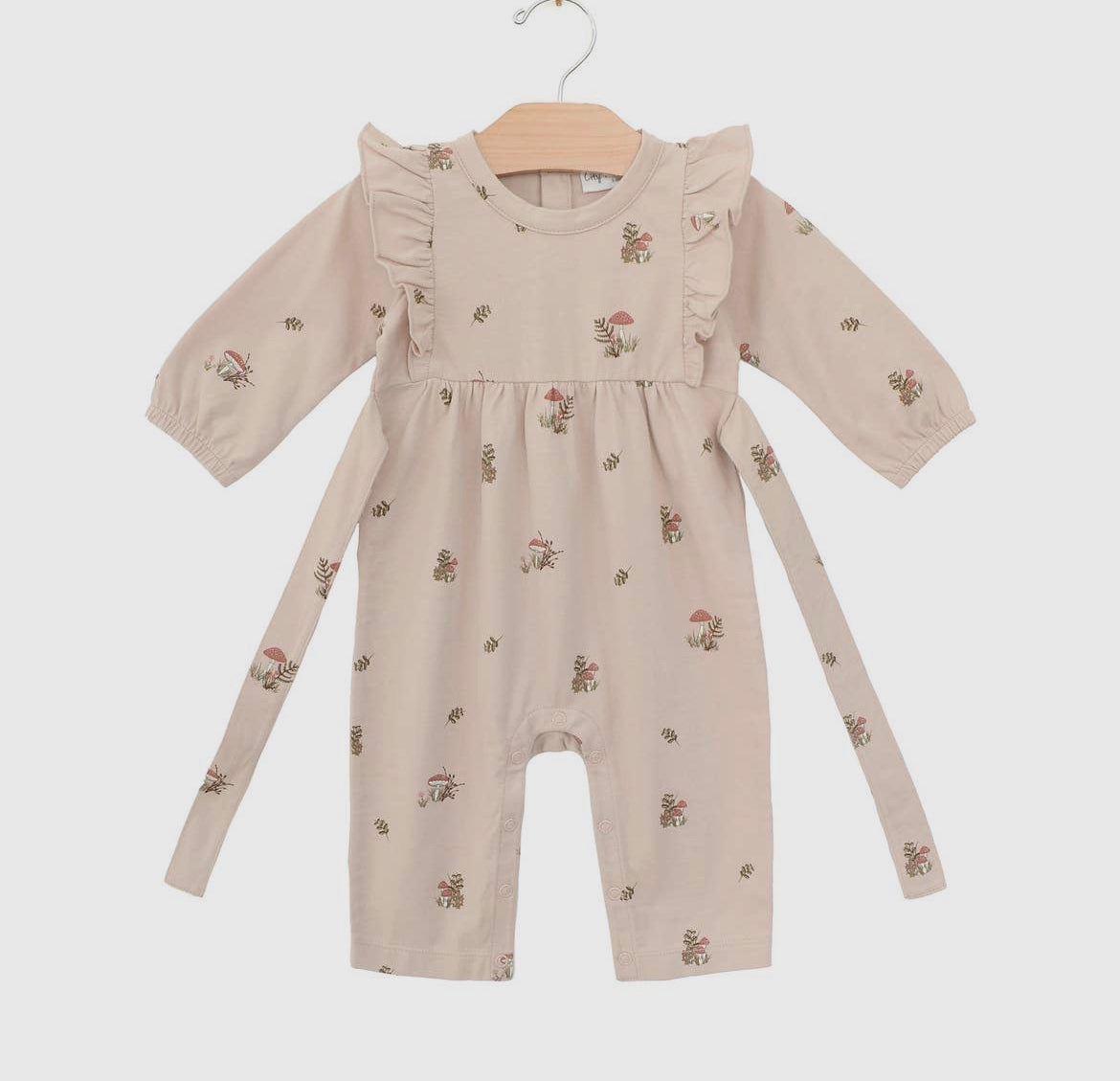 Flutter Sleeve Pant Romper