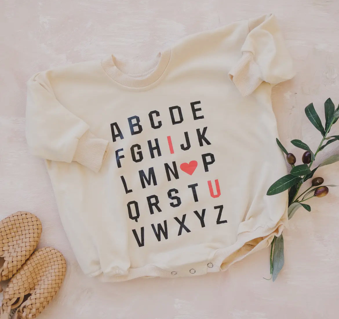 ABC - I ❤️ U Romper