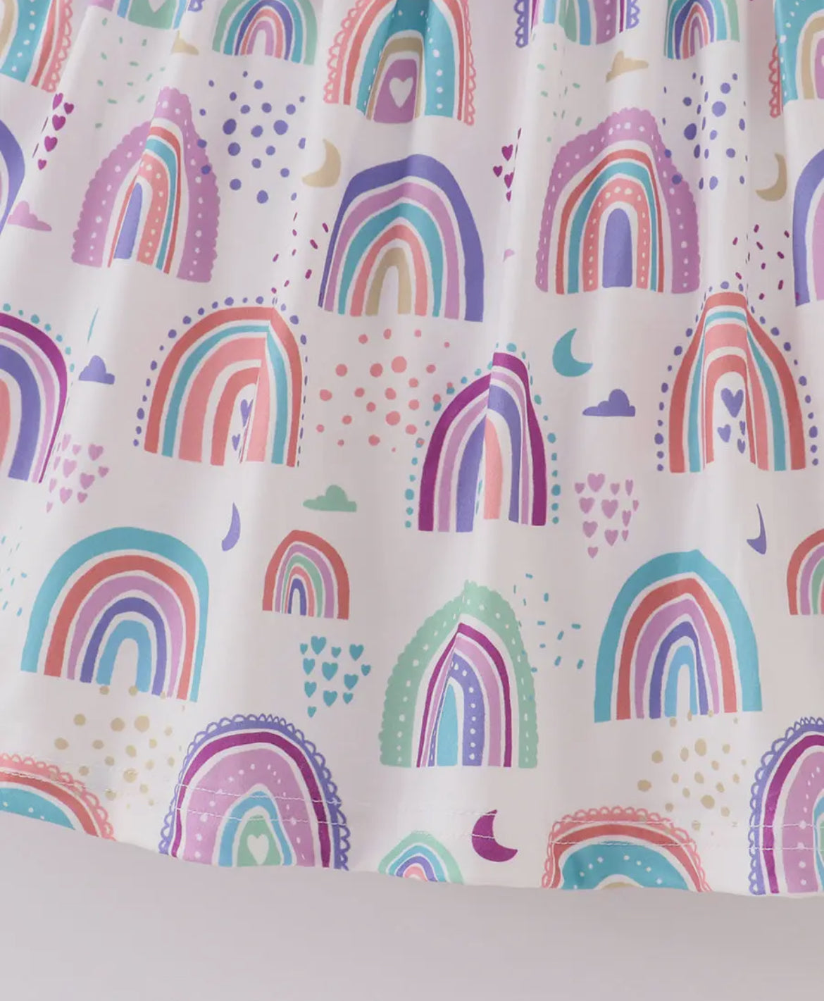 Rainbow Ruffle Dress