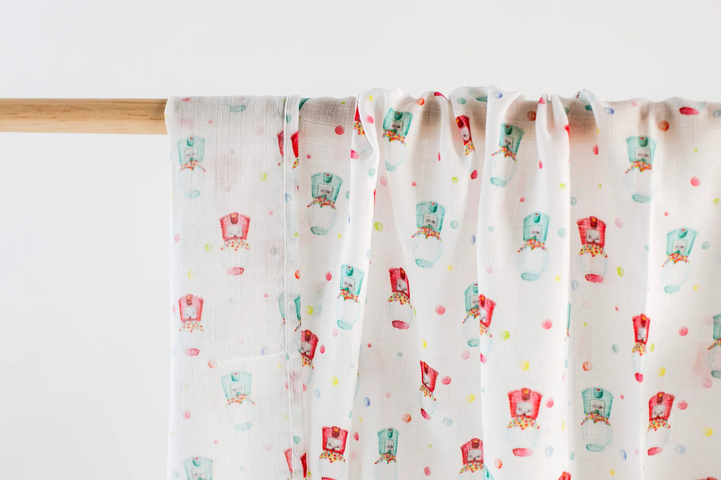 Muslin Swaddle Blanket - Gumball