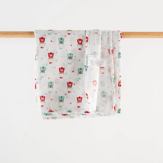 Muslin Swaddle Blanket - Gumball