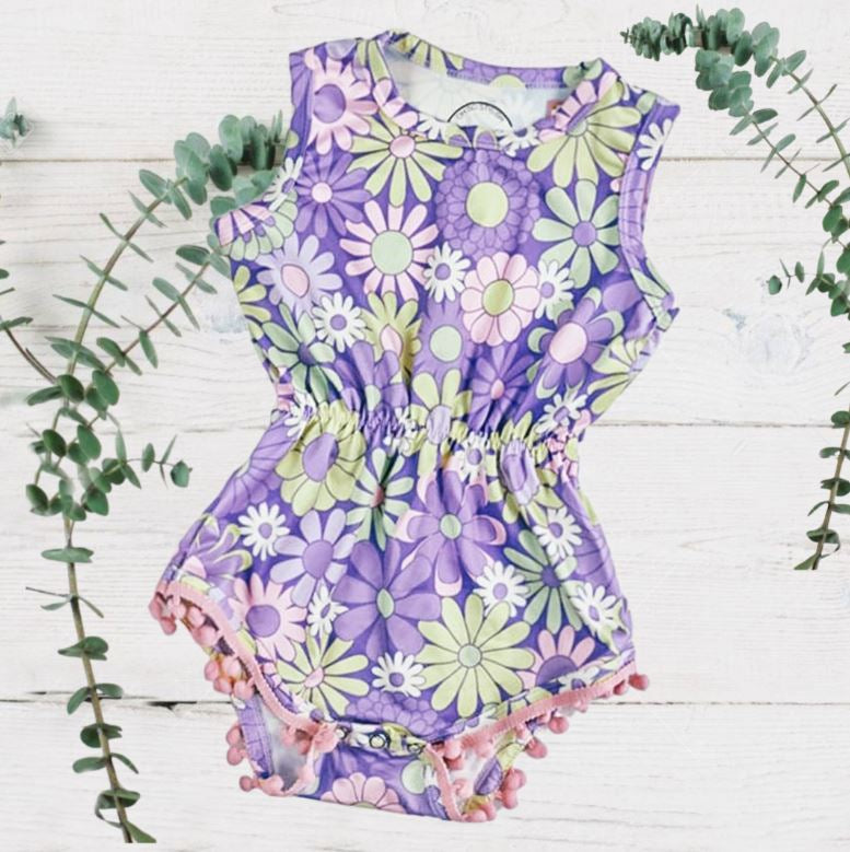 Daisy Girls Romper
