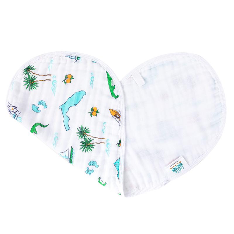 Florida Unisex Bib/Burp Cloth Combo