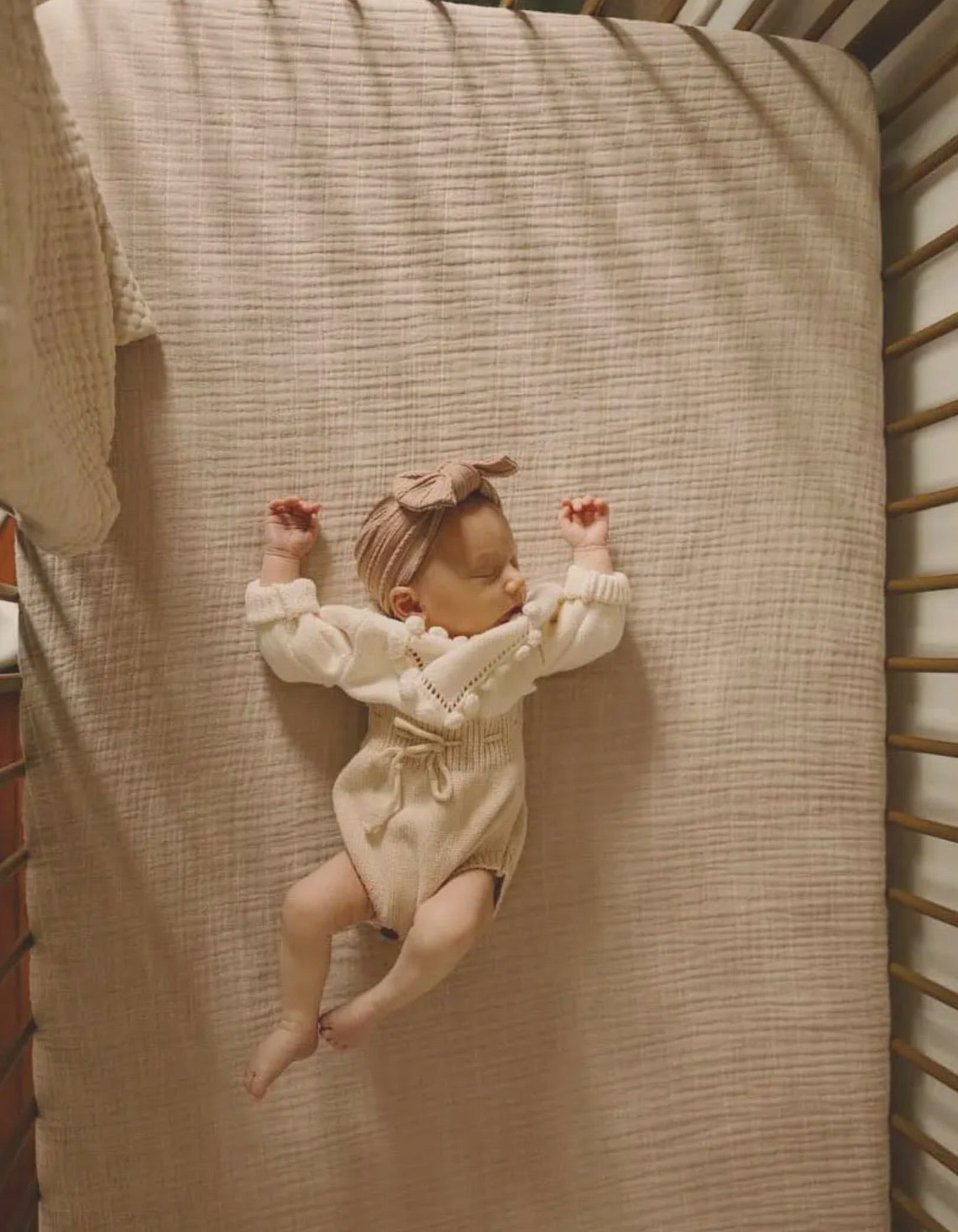 Heart Sweater Romper - with bow