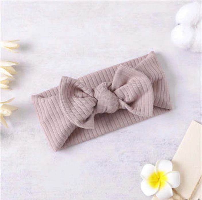 Baby Headwrap - Pale Pink