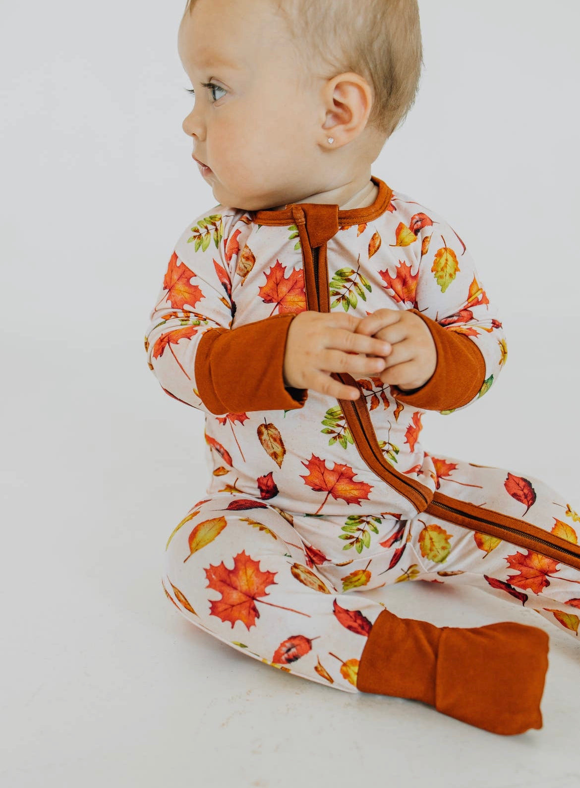 Autumn Leaves Bamboo Pajamas