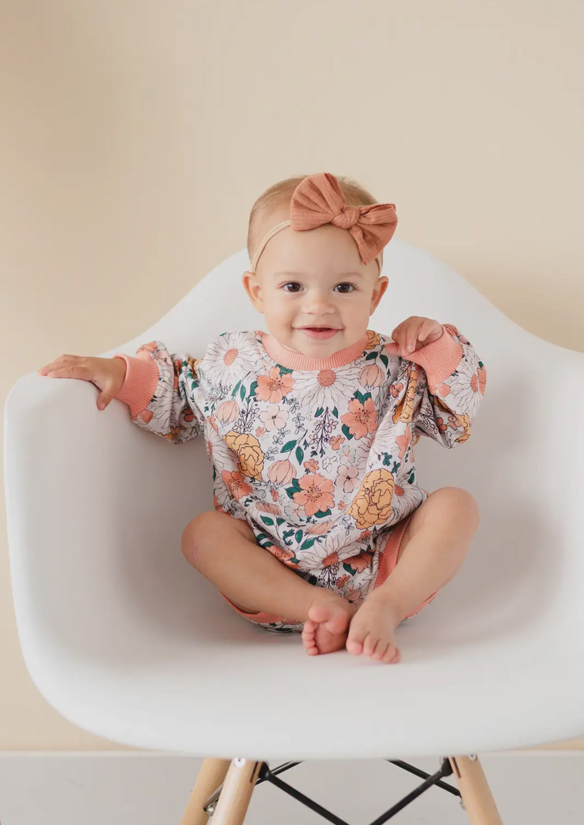 Autumn Bloom Bubble Romper