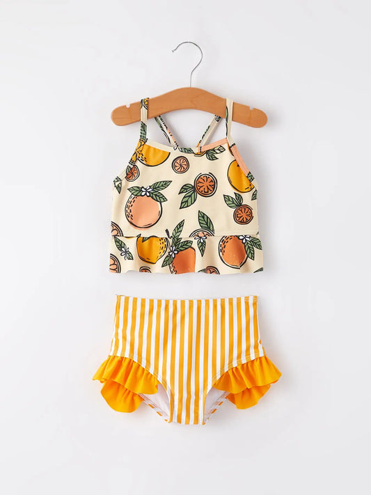 Girls Swimsuit - Orange Boutique