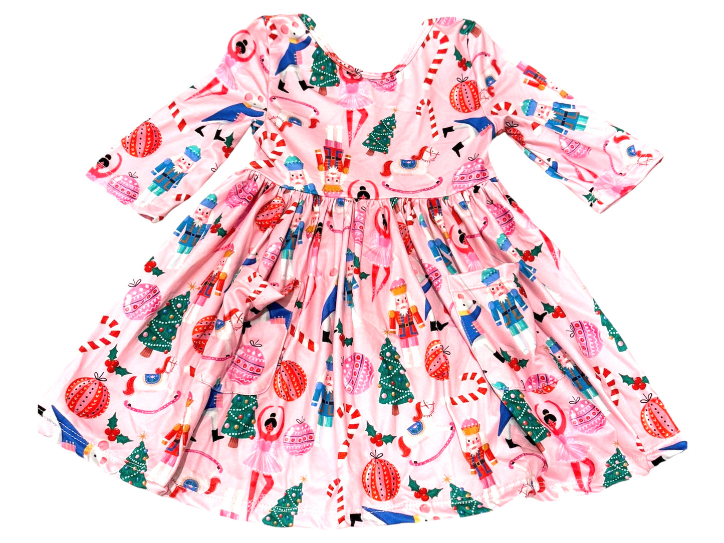 Sugarplum Fairy Pocket Twirl Dress