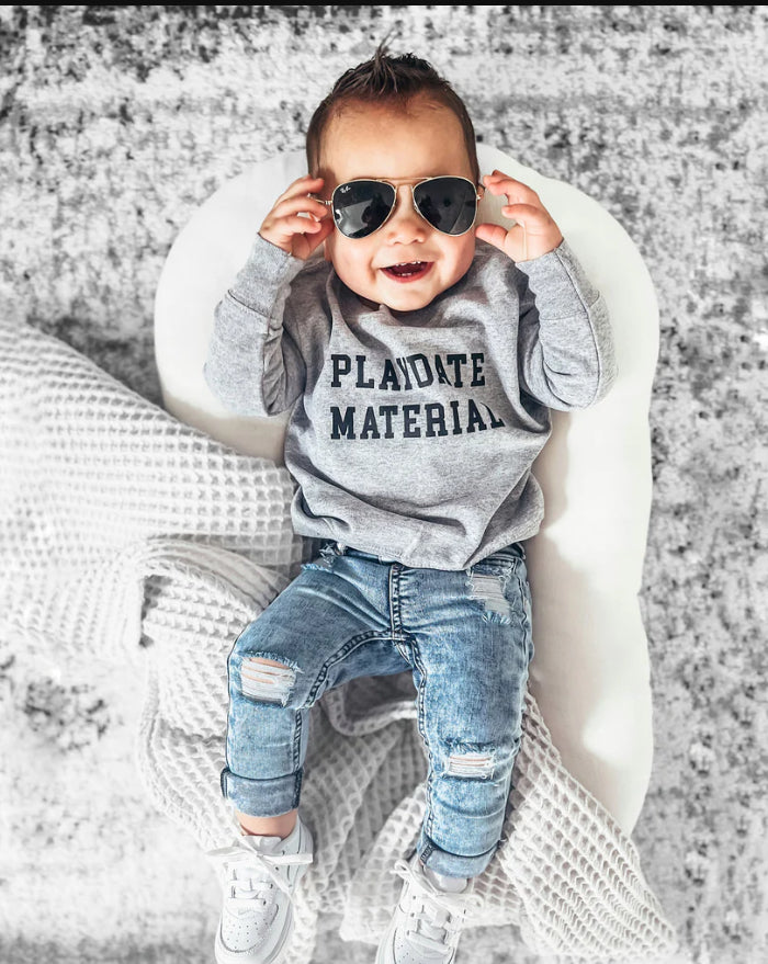 Playdate Material - Crewneck