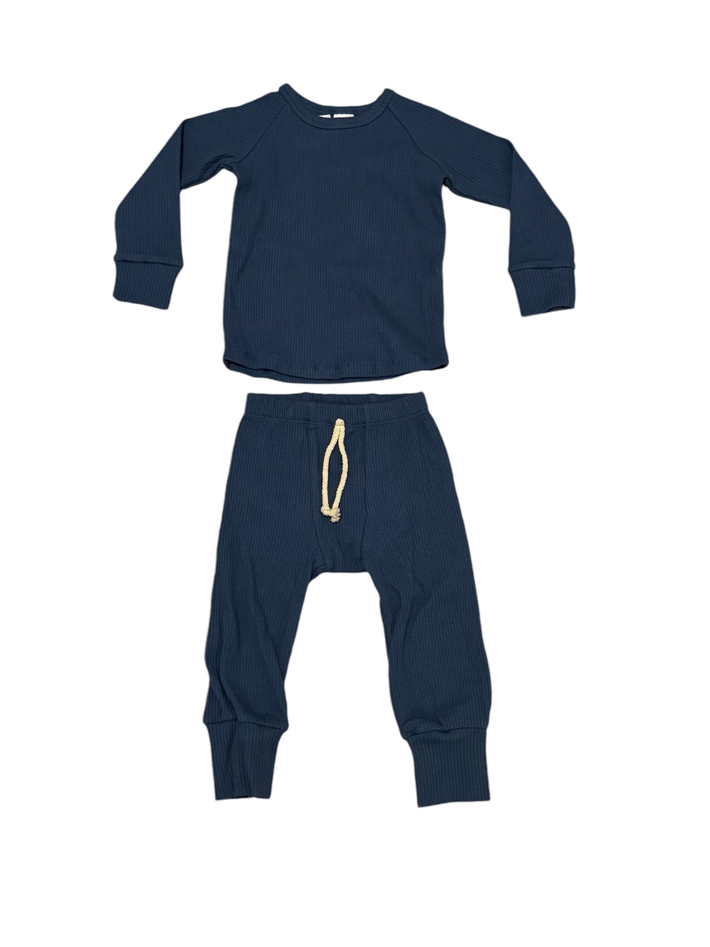 Ribbed Jogger Set - Twilight