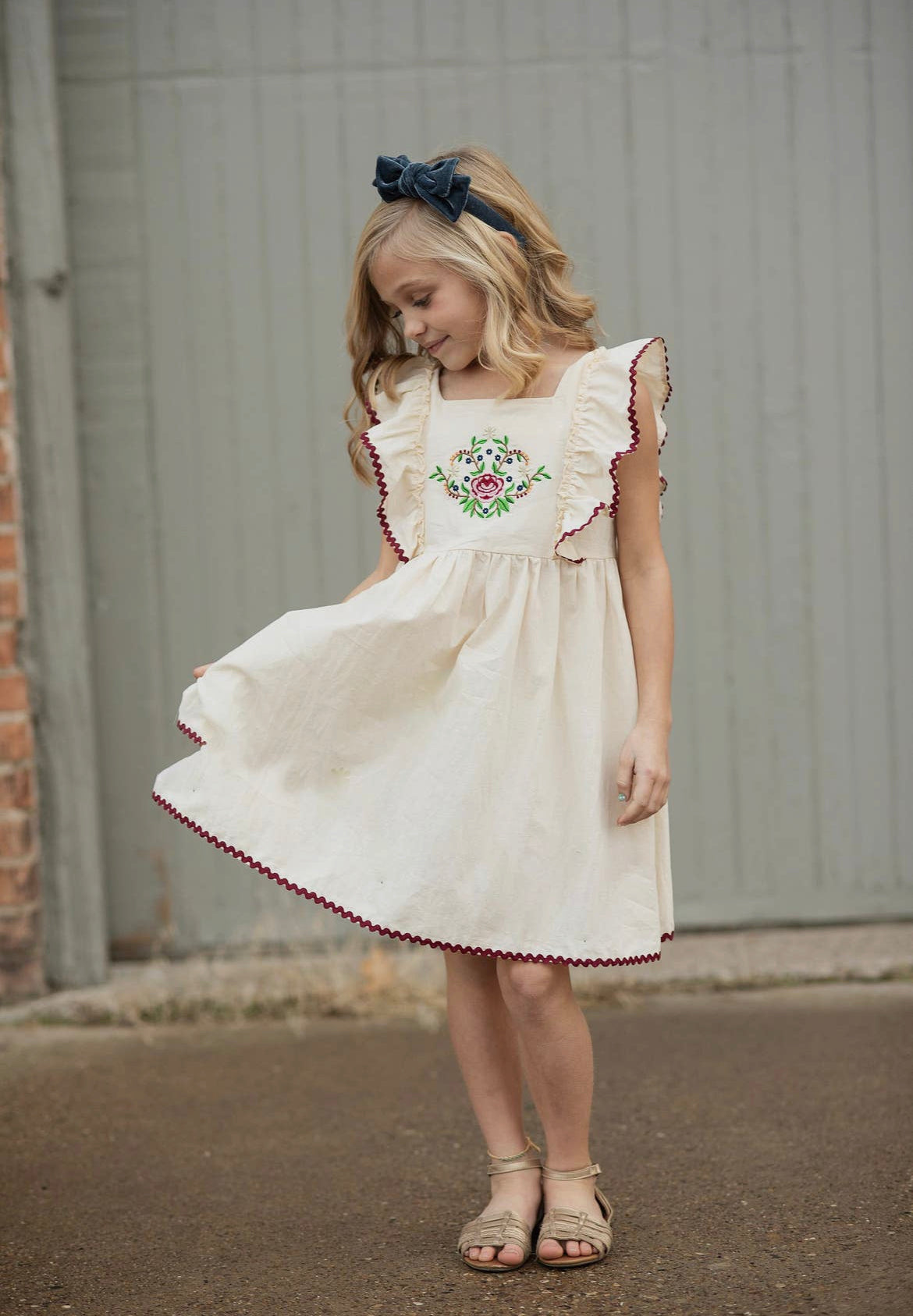 Embroidered Dress