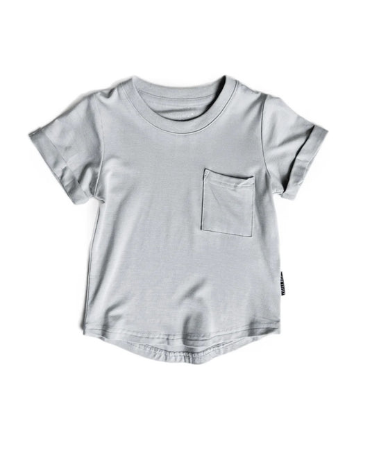 Bamboo Pocket TShirt - Frost
