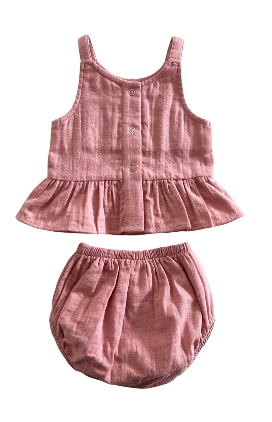 Peplum Set - Rose