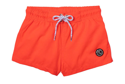 Swim Shorts - Neon Coral
